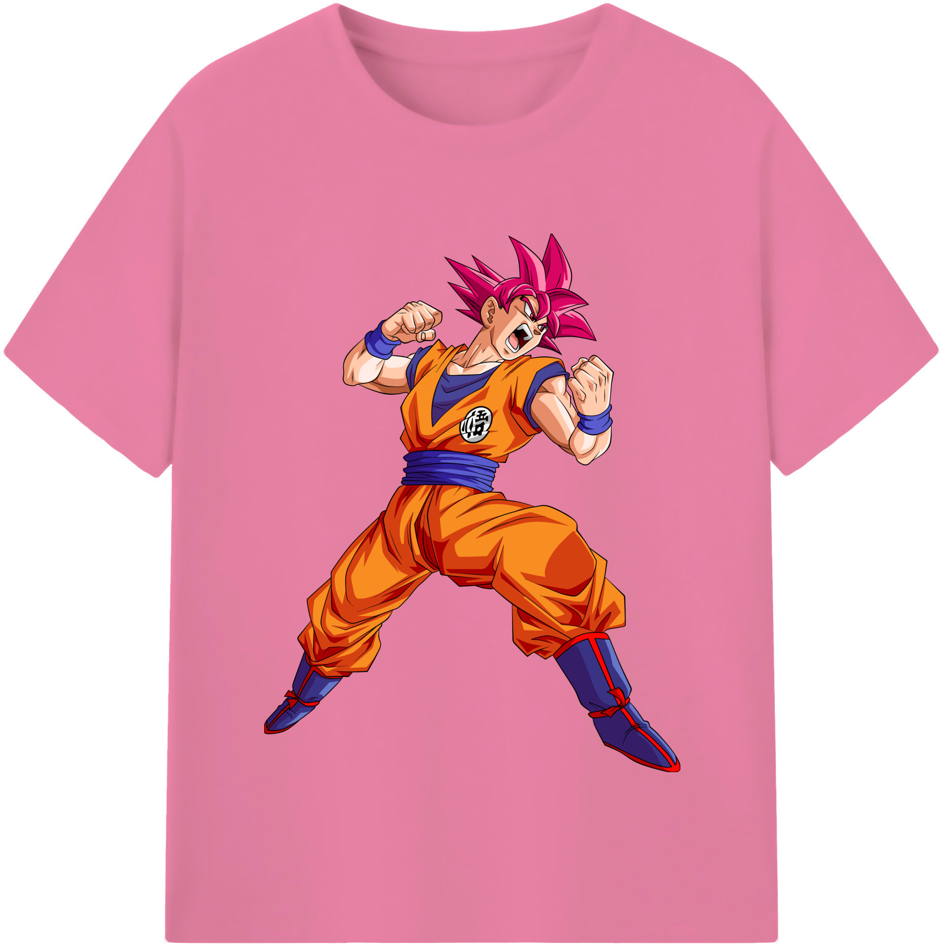 （画像用） ドラゴンボール 孫悟空（そん ごくう）Son Goku カカロット DRAGON BALL Kakarotto 綿100％半袖Tシャツ（フロントプリント）